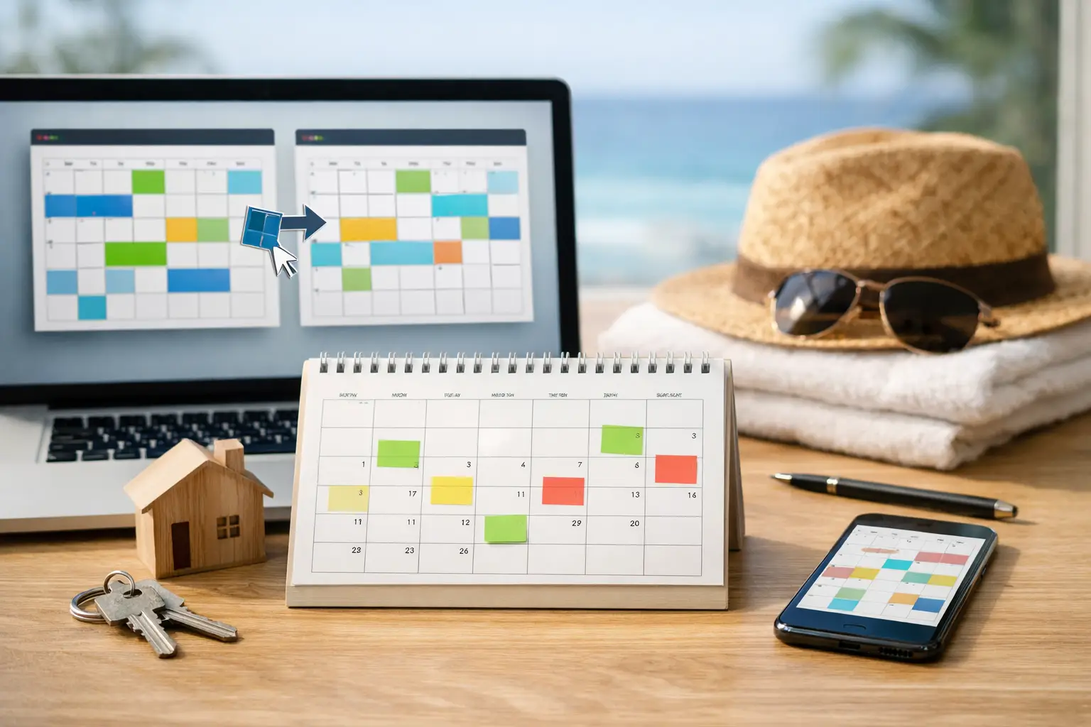 Cómo sincronizar calendarios alquiler vacacional
