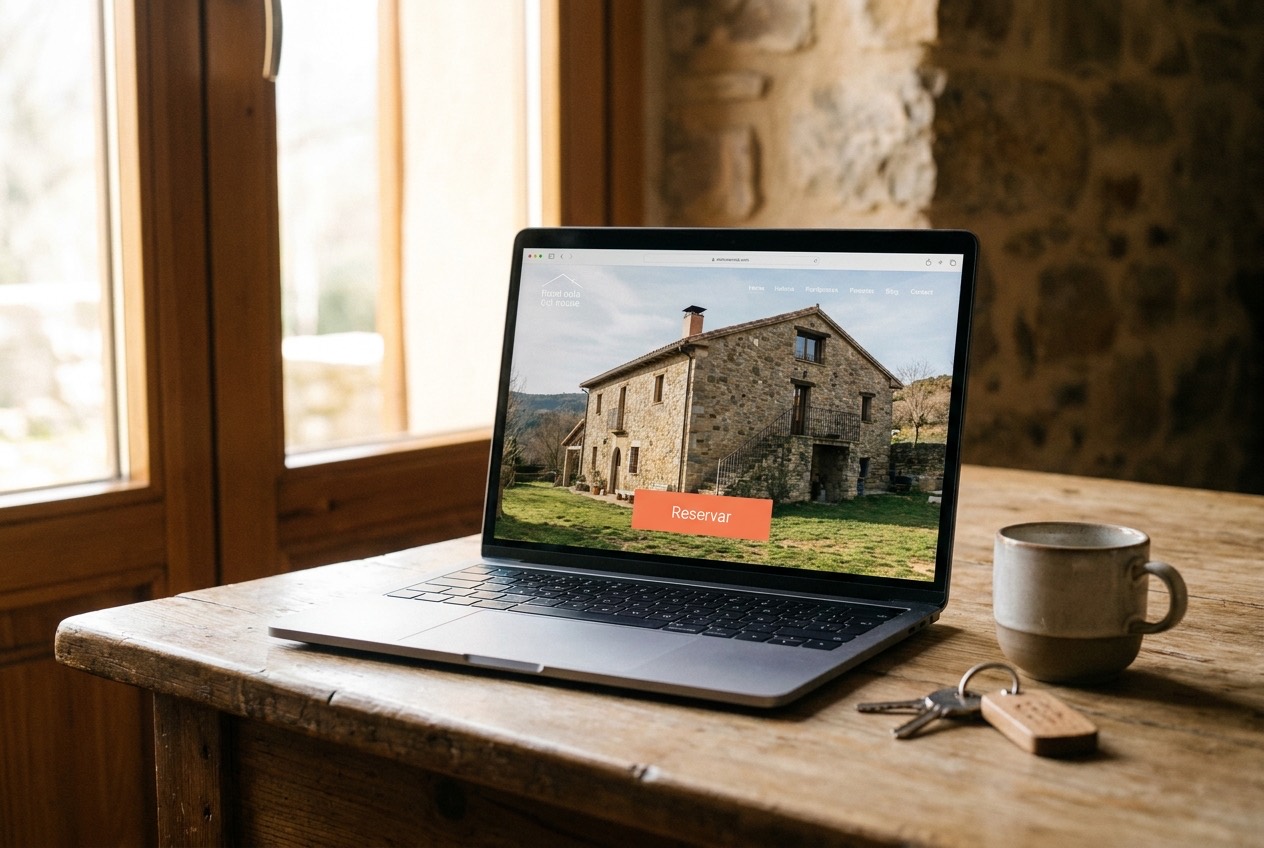 Web para casas rurales y alojamientos: qué necesita para que reserven